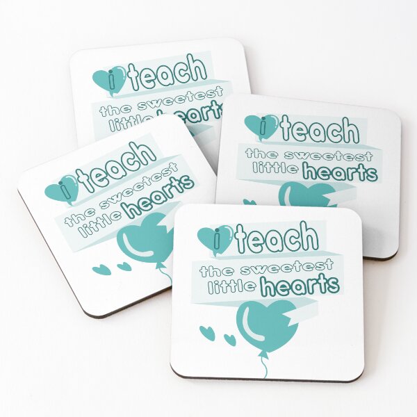 Item preview, I teach the sweetest little hearts designed and sold by RedArtCO.