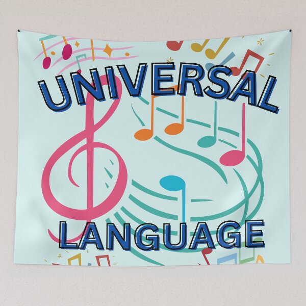 Item preview, Music - The Universal Language designed and sold by HanaiPrint.