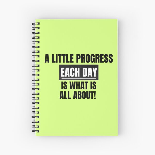 Item preview, A little progress each day is what is all about , motivational inspirational gym quote  designed and sold by Our-Culture.