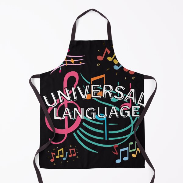 Item preview, Universal Language - World of Music on a Black Background designed and sold by HanaiPrint.
