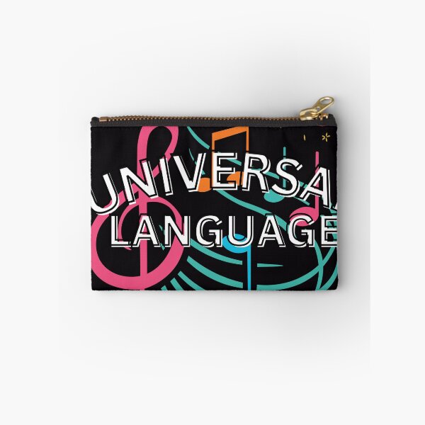 Item preview, Universal Language - World of Music on a Black Background designed and sold by HanaiPrint.