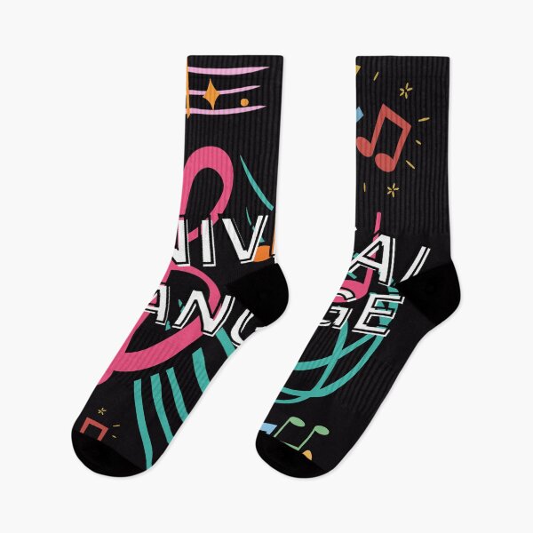 Item preview, Universal Language - World of Music on a Black Background designed and sold by HanaiPrint.