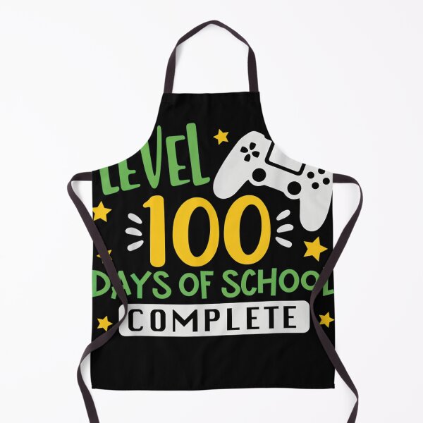 Item preview, Level 100 Days Of School Complete Gamer Video Games designed and sold by TrendsDesign	 ⭐⭐⭐⭐⭐.