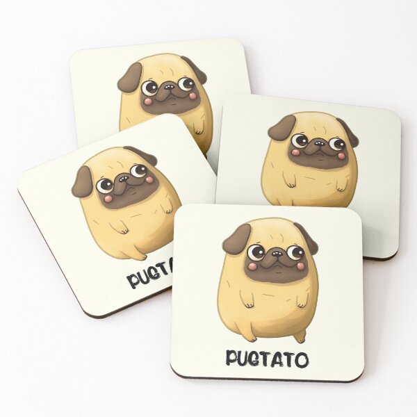 Item preview, Pugtato - Pug That Looks Like a Potato designed and sold by Odd World.