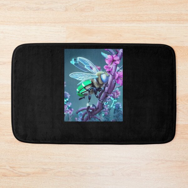 Item preview, Steam Punk Bee w Flowers designed and sold by tjstreasury.