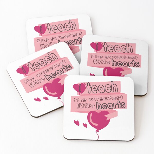 Item preview, I teach the sweetest little hearts designed and sold by RedArtCO.