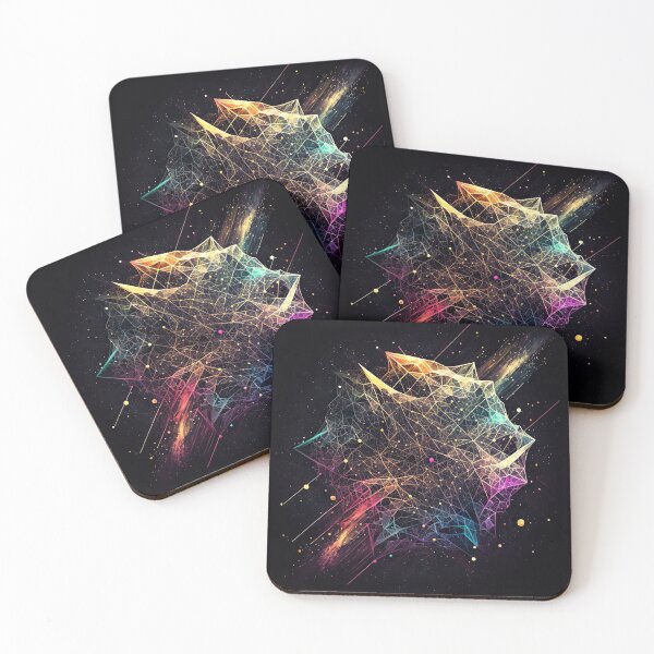 Item preview, Living in outer space designed and sold by FlatLandPrints.