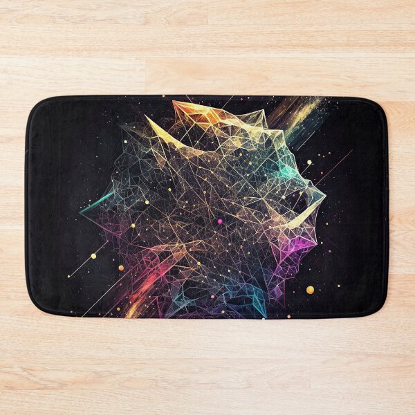 Item preview, Living in outer space designed and sold by FlatLandPrints.