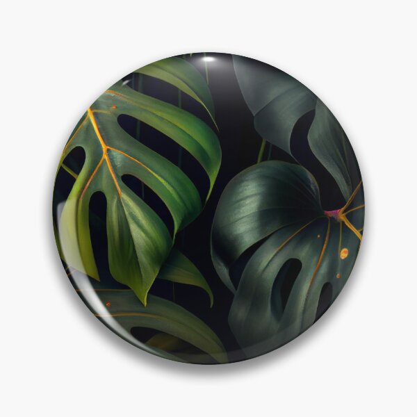 Item preview, Lush green leaves of Monstera Deliciosa designed and sold by Intrepix.