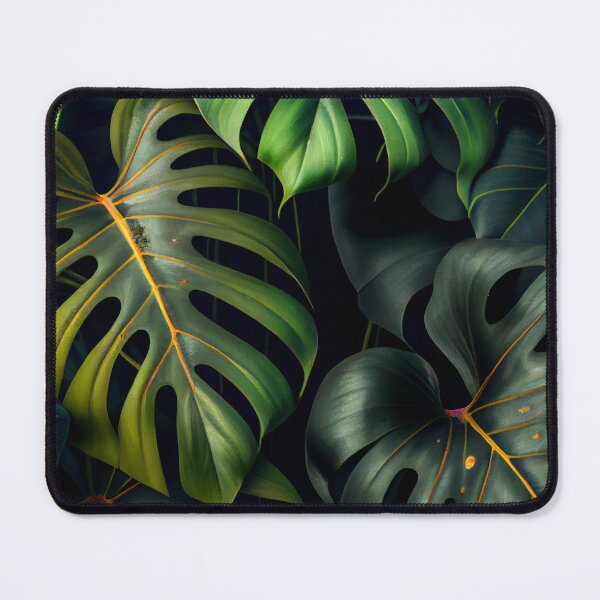 Item preview, Lush green leaves of Monstera Deliciosa designed and sold by Intrepix.