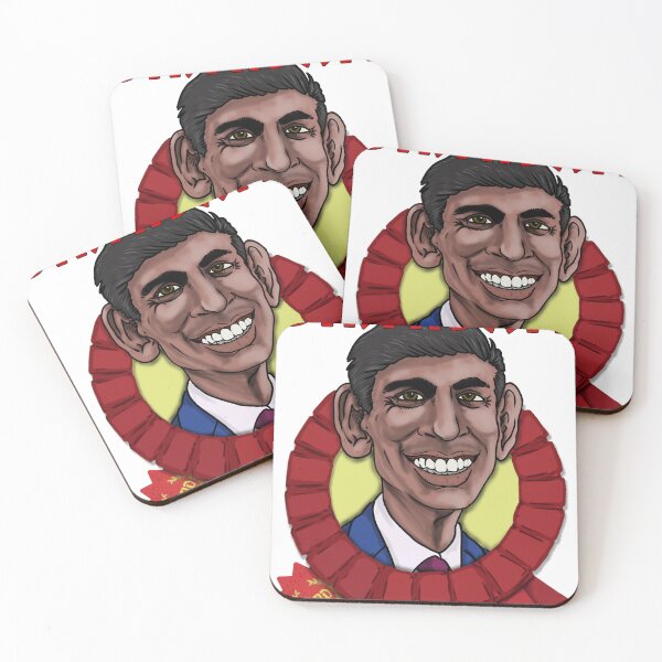 Item preview, Never 2nd Best Rishi Sunak Funny Birthday Card designed and sold by Fox in Shades.