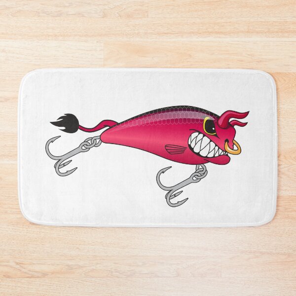 Item preview, Frank the Raging Bull - Fantasy Fishing Lure Sticker designed and sold by BlueSkyTheory.