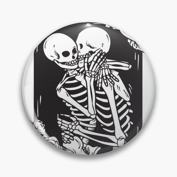 Item preview, Skeletons Being Romantic  designed and sold by emmmichelle.