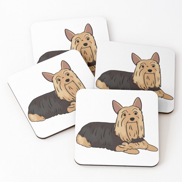 Item preview, Silky terrier cute dog illustration  designed and sold by Yarafantasyart.