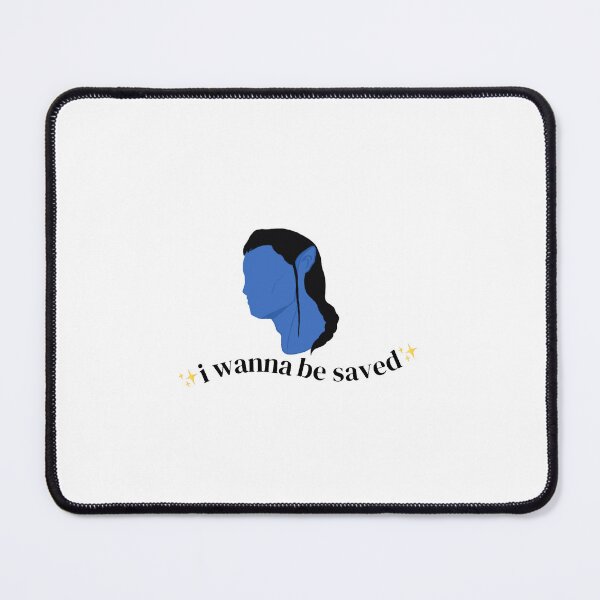 Item preview, Jake Sully Silhouette Sticker | Hot 10ft Blue Alien | I Wanna Be Saved Star Emoji | Saturated designed and sold by riyasarts.