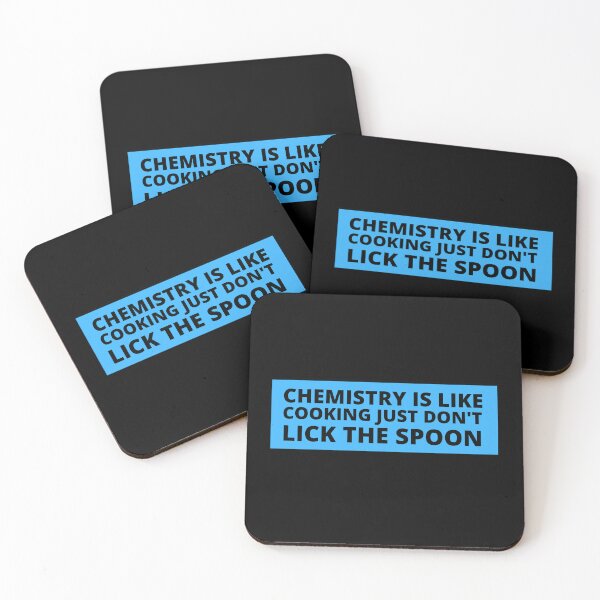 Item preview, chemistry is like cooking just don't lick the spoon designed and sold by TomorrowQuotes.