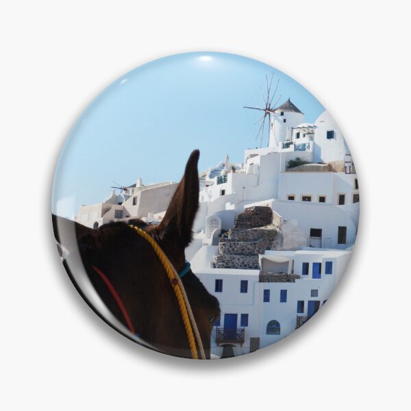 Item preview, Donkey's View Of Oia, Santorini  designed and sold by Paul Thompson Photography.