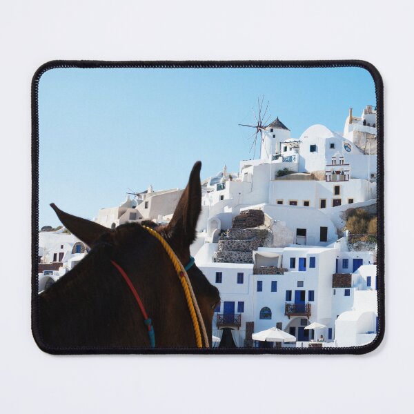 Item preview, Donkey's View Of Oia, Santorini  designed and sold by Paul Thompson Photography.