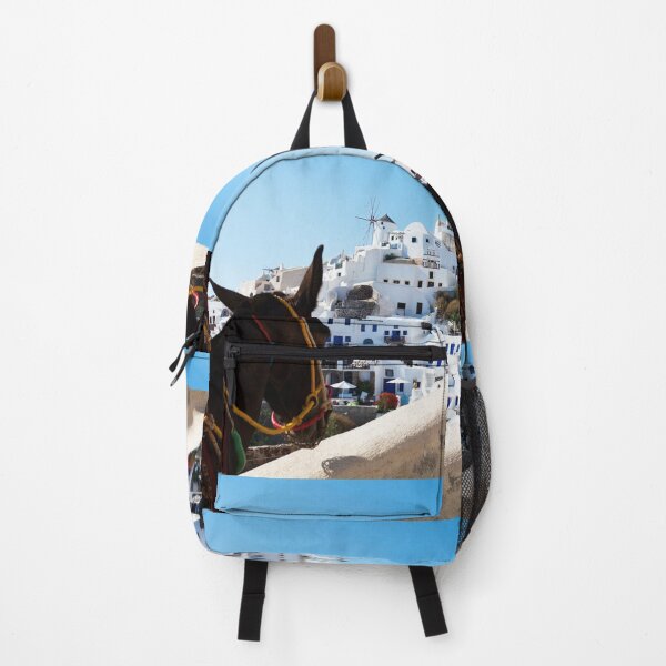 Item preview, Donkey's View Of Oia, Santorini  designed and sold by Paul Thompson Photography.