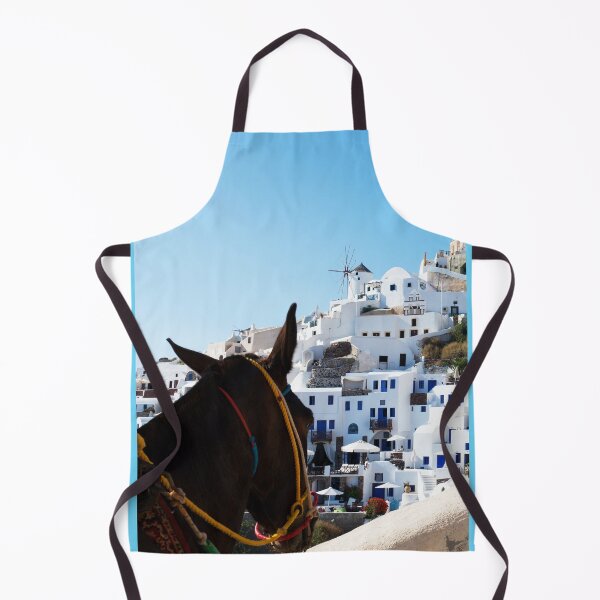 Item preview, Donkey's View Of Oia, Santorini  designed and sold by Paul Thompson Photography.