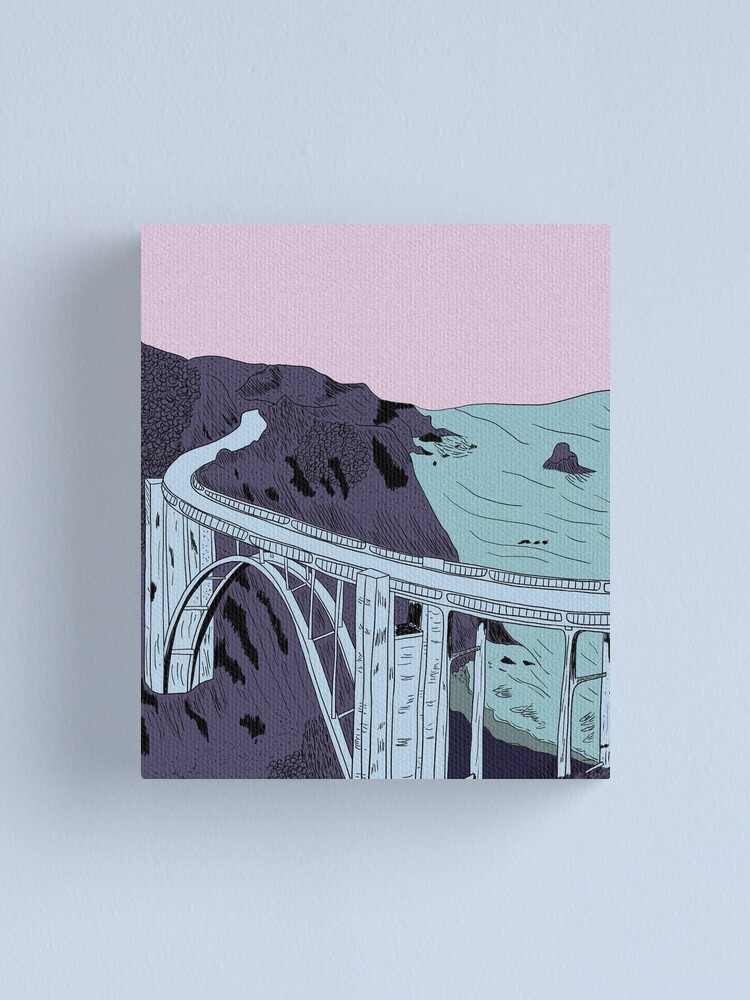 Alternate view of Bixby Creek Bridge Canvas Print