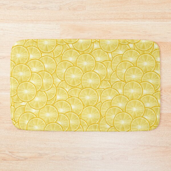 Item preview, All Over Yellow Lemon Citrus Slice Pattern designed and sold by Deborah Camp.