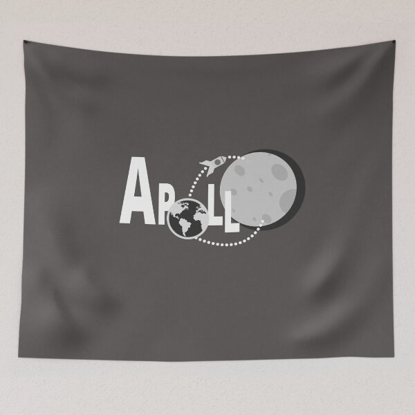 Item preview, Retro Apollo Program Outer Space designed and sold by The Junto Shop.