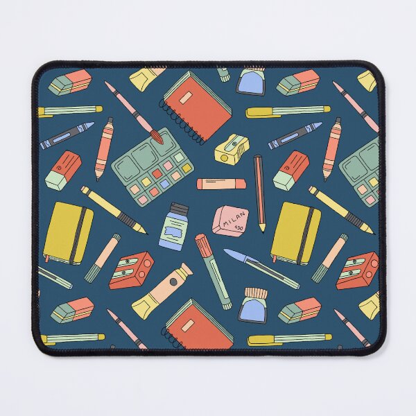 Item preview, Art supplies in navy blue designed and sold by Muxune.