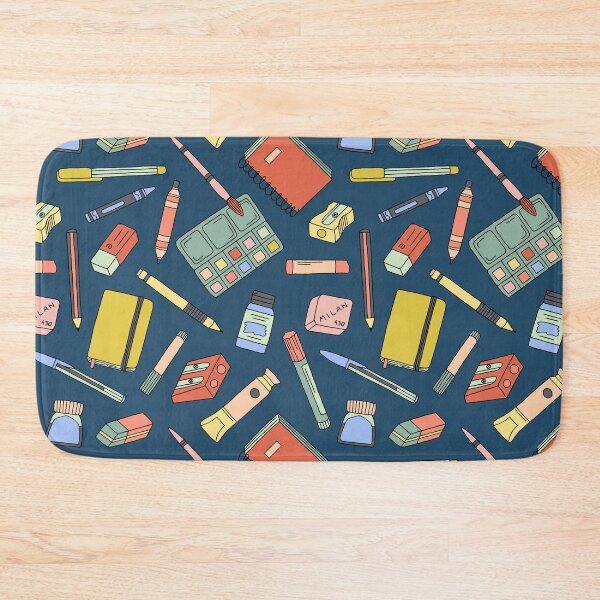 Item preview, Art supplies in navy blue designed and sold by Muxune.