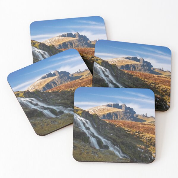 Item preview, Old Man of Storr Waterfall, Trotternish, Skye. Scotland. designed and sold by PhotosEcosse.