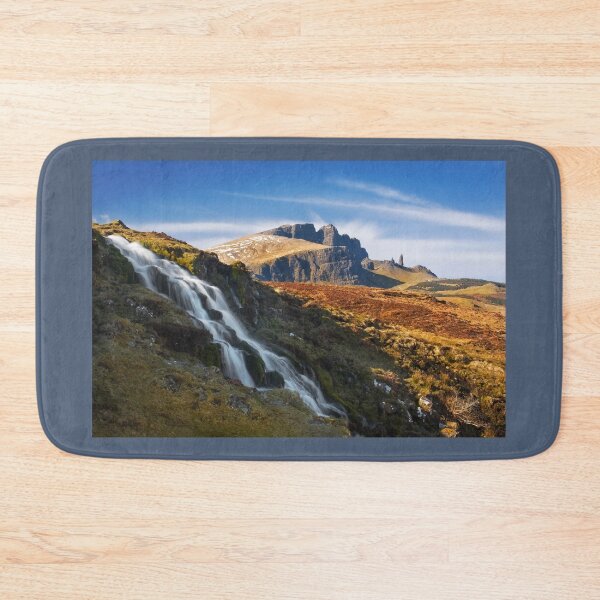 Item preview, Old Man of Storr Waterfall, Trotternish, Skye. Scotland. designed and sold by PhotosEcosse.
