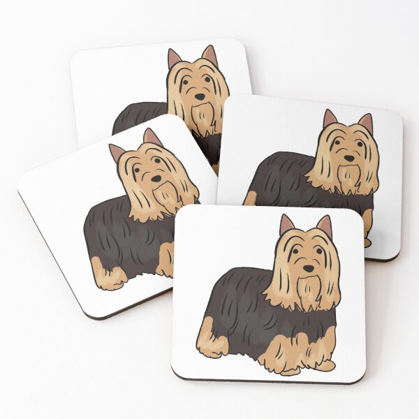 Item preview, Silky terrier cute dog illustration  designed and sold by Yarafantasyart.