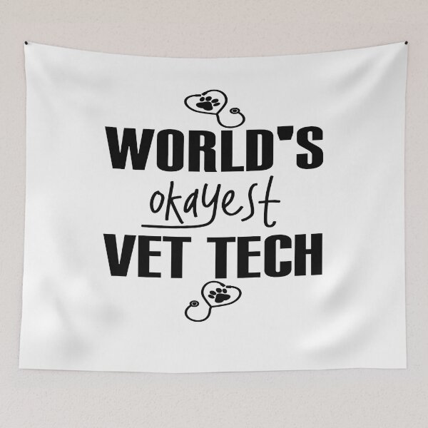 Item preview, world's okayest vet tech, funny Show Your Passion with the World's Okayest Tee designed and sold by stapodstore.