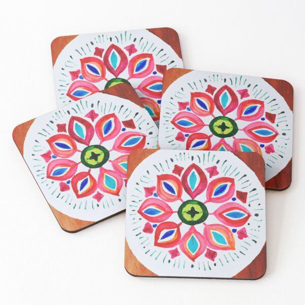 Item preview, Colorful Ethnic Hippie Mandala designed and sold by PapitosPlace.