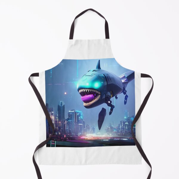 Item preview, Cyber Punk Shark designed and sold by tjstreasury.