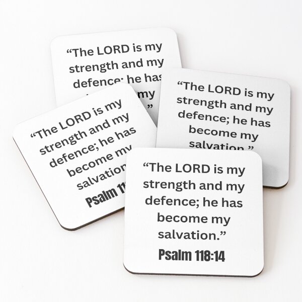 Item preview, Psalm 118:14 designed and sold by A-J-S-Designs.