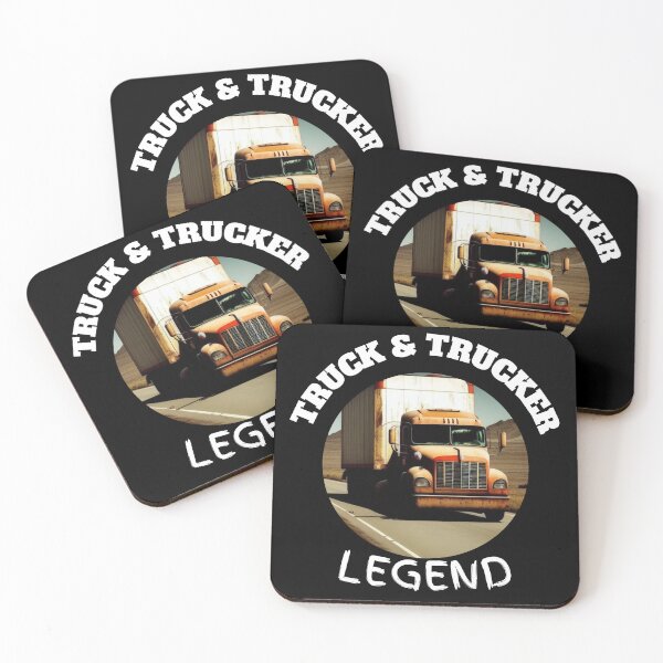 Item preview, Truck and Trucker Legend designed and sold by HanaiPrint.