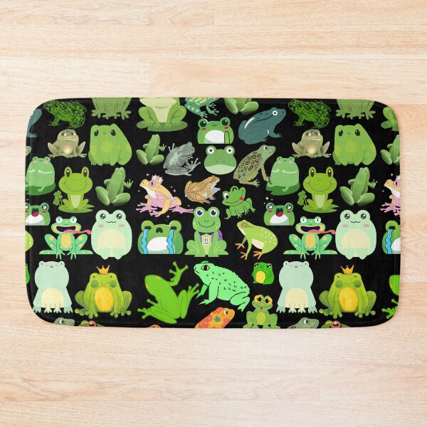 Item preview, Frog collection in pattern. designed and sold by Patternaart.