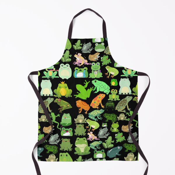 Item preview, Frog collection in pattern. designed and sold by Patternaart.