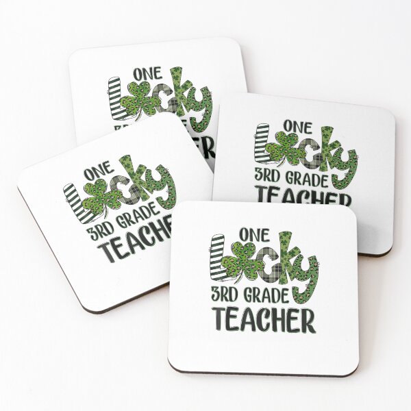 Item preview, Shamrock One Lucky 3rd Grade Teacher designed and sold by docoi66.