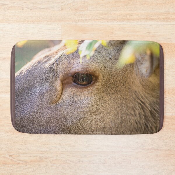 Item preview, Close-up of a red deer's face, focusing on the eye designed and sold by AlbertMi.