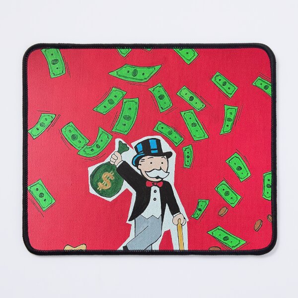 Item preview, "Mr. Monopoly" painting designed and sold by Vanessaart.
