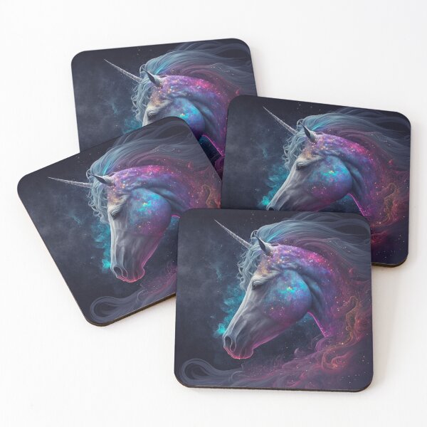 Item preview, Magic unicorn, colorful and fairy, girl's room decoration designed and sold by Crea79.