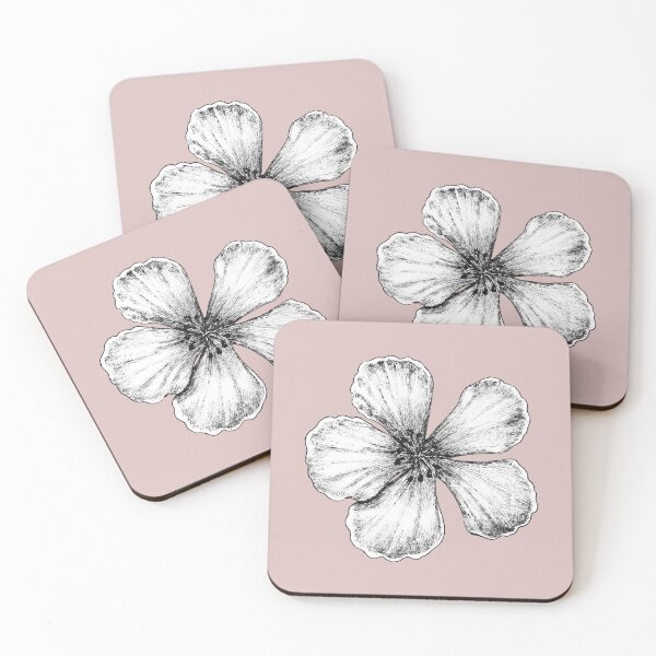 Item preview, Black & White Sakura Flower | Japandi designed and sold by Alarasboy.