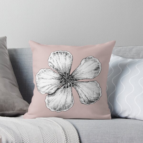 Item preview, Black & White Sakura Flower | Japandi designed and sold by Alarasboy.