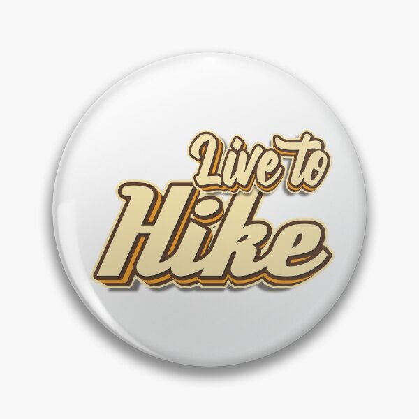 Artikelvorschau, Live to Hike-Typografie entworfen und verkauft von KondeHipe.