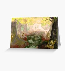 Forest Path Greeting Card