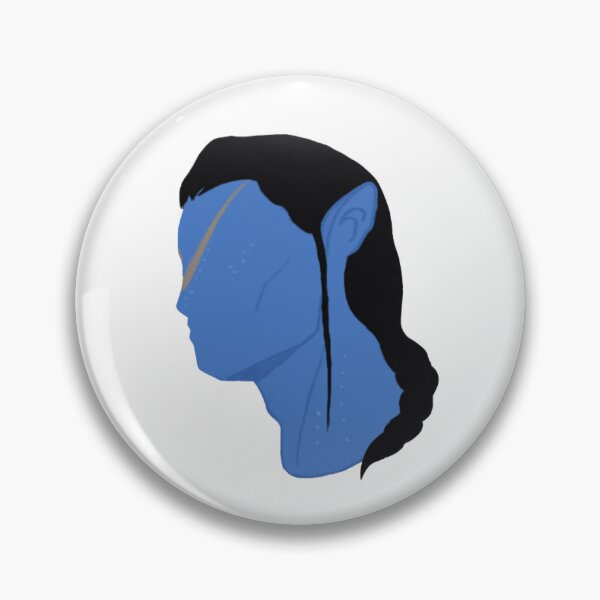 Item preview, Jake Sully Silhouette Detailed Large Sticker | Hot 10ft Blue Alien | Saturated designed and sold by riyasarts.