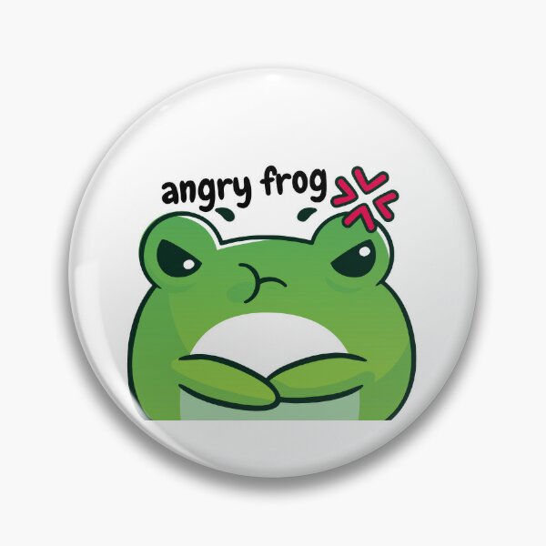 Mad Comics Frog Pin