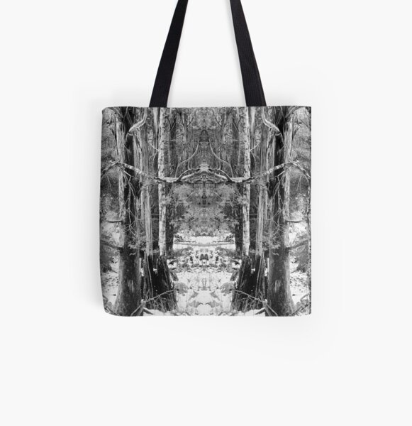 Mirror Tree 1 All Over Print Tote Bag